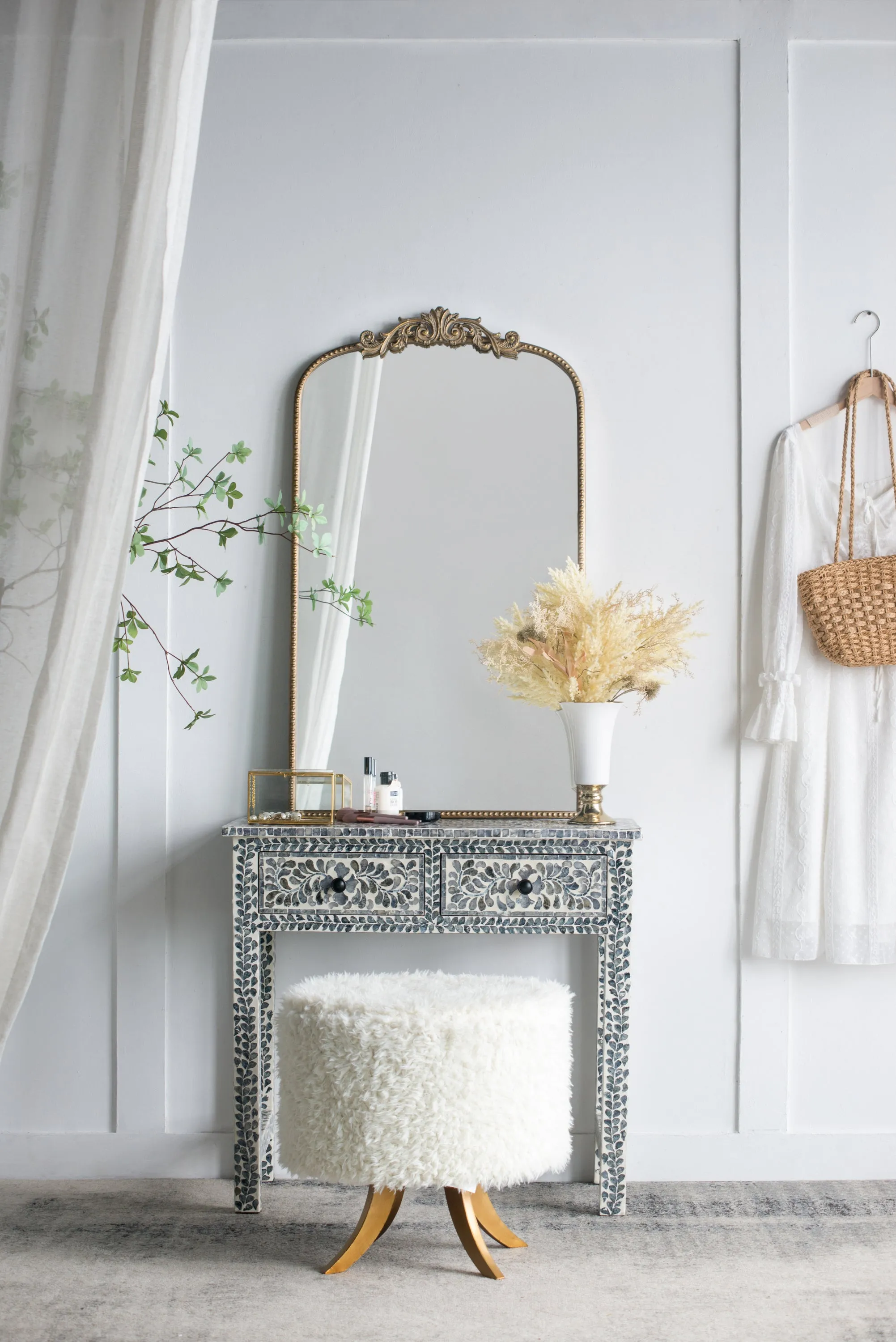 66" x 36" Full Length Mirror, Arched Mirror Hanging or Leaning Against Wall, Large  Mirror for Living Room