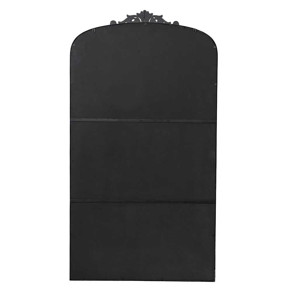 66" x 36" Full Length Mirror, Arched Mirror Hanging or Leaning Against Wall, Large  Mirror for Living Room