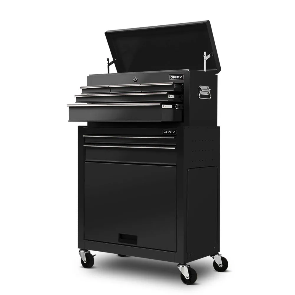 7 Drawer Tool Box Cabinet Trolley with Lockable Drawers – Giantz