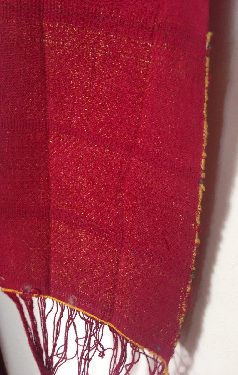 741 SOLD Antique Myanmar Aso Chin Woven Belt Textile