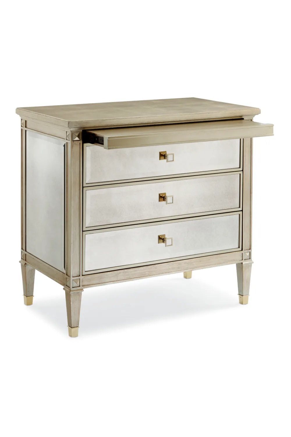 Antique Mirror Nightstand | Caracole A Classic Beauty
