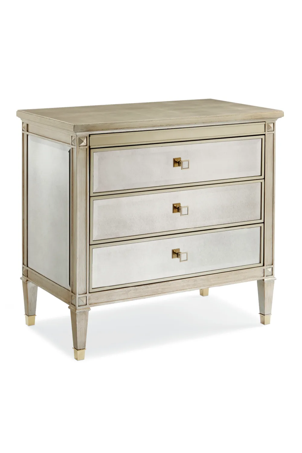 Antique Mirror Nightstand | Caracole A Classic Beauty
