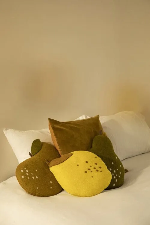 Apple Cushion by Muskhane