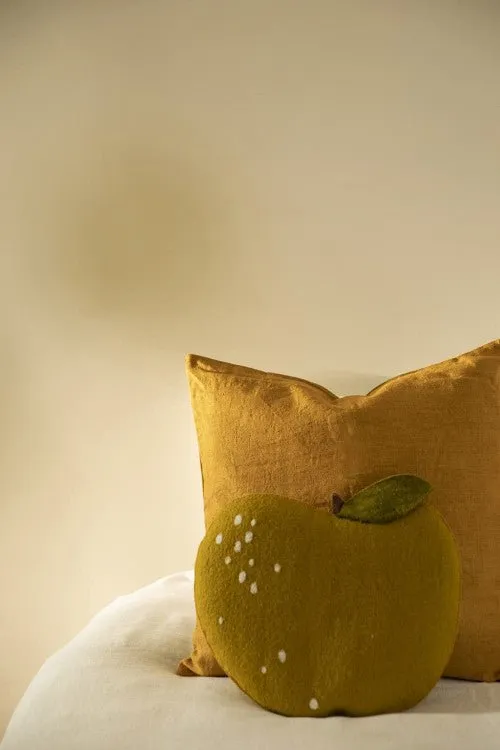 Apple Cushion by Muskhane