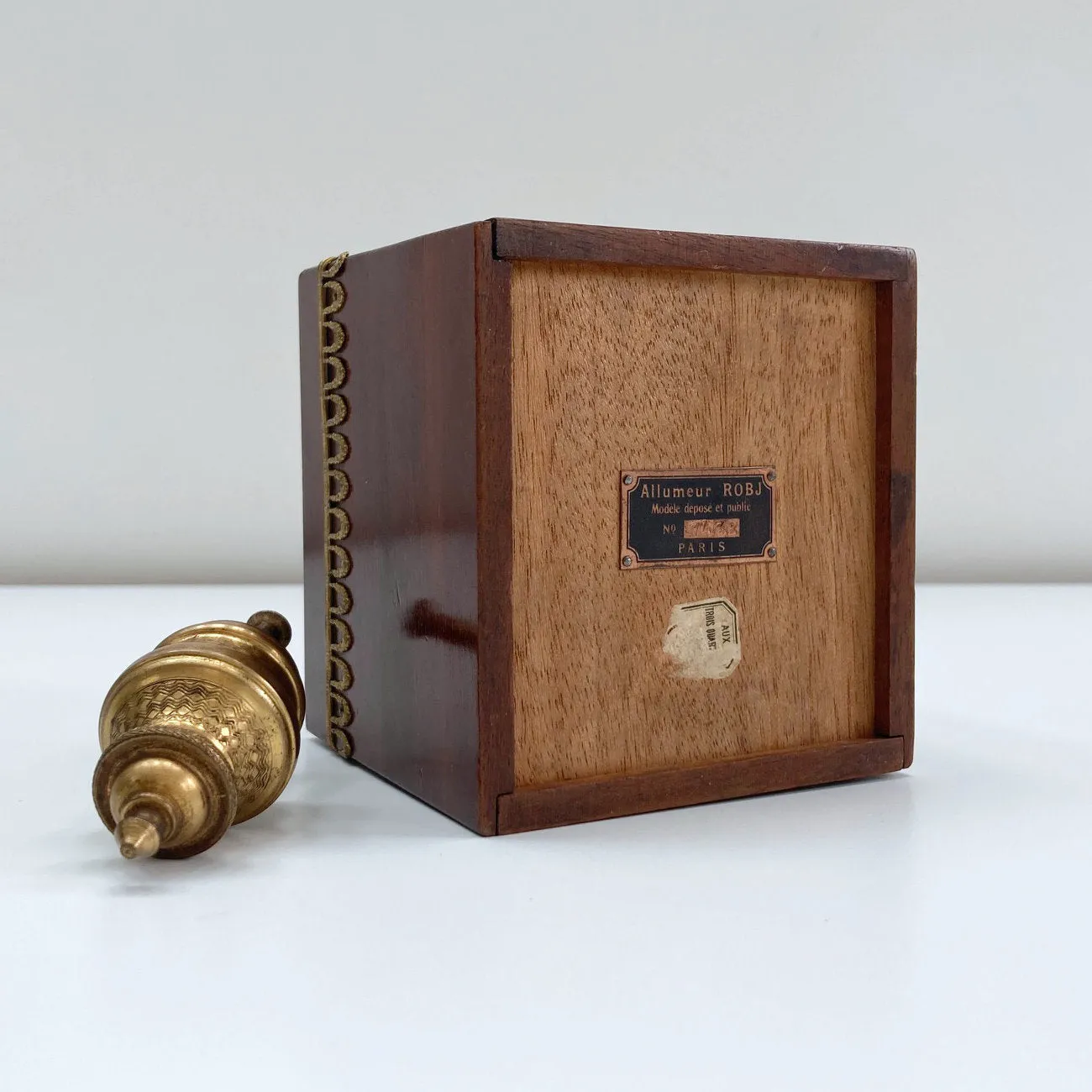 Art Deco Dry Cell Battery Operated Table Lighter by Robj Paris