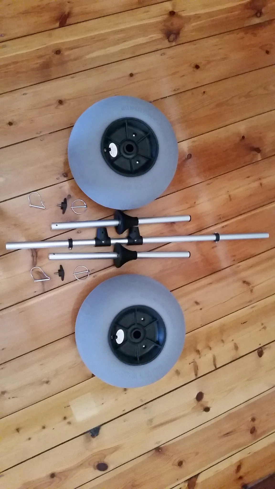 BALLOON TYRE KAYAK TROLLEY