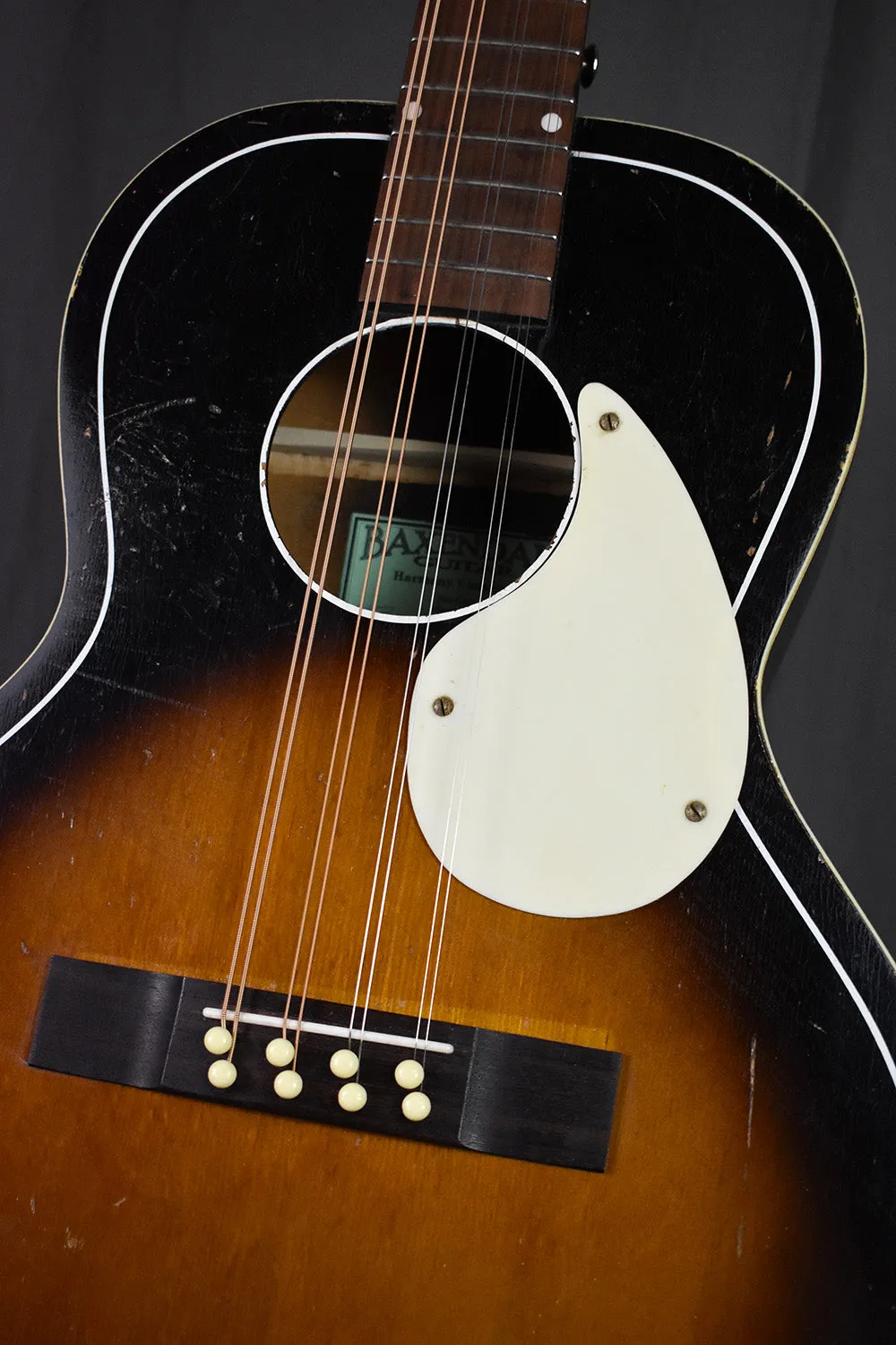 Baxendale '50s Kay L3113 Octave Mandolin Conversion