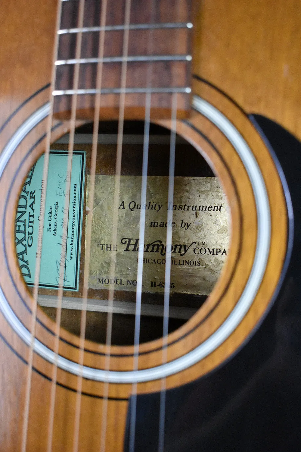 Baxendale '70s Harmony H6365 Conversion