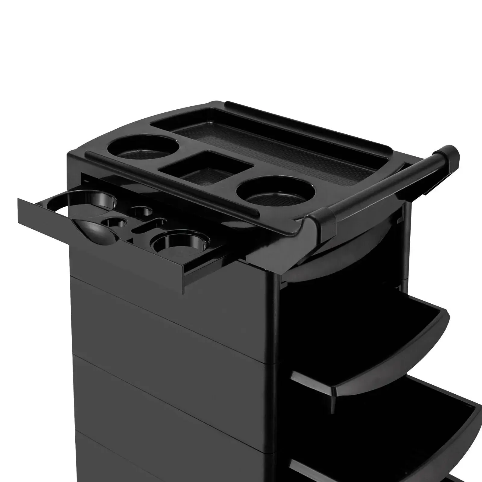 Beauty Salon Trolley Spa Styling Station Equipment Rolling Storage Tray Cart