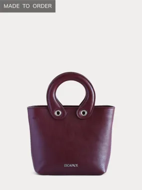 Brooklyn. Leather Mini-Tote Bag.