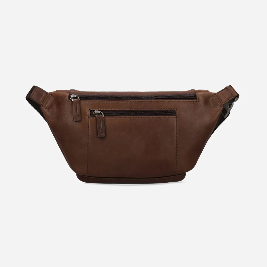 Brosnan Waist Bag, Brown