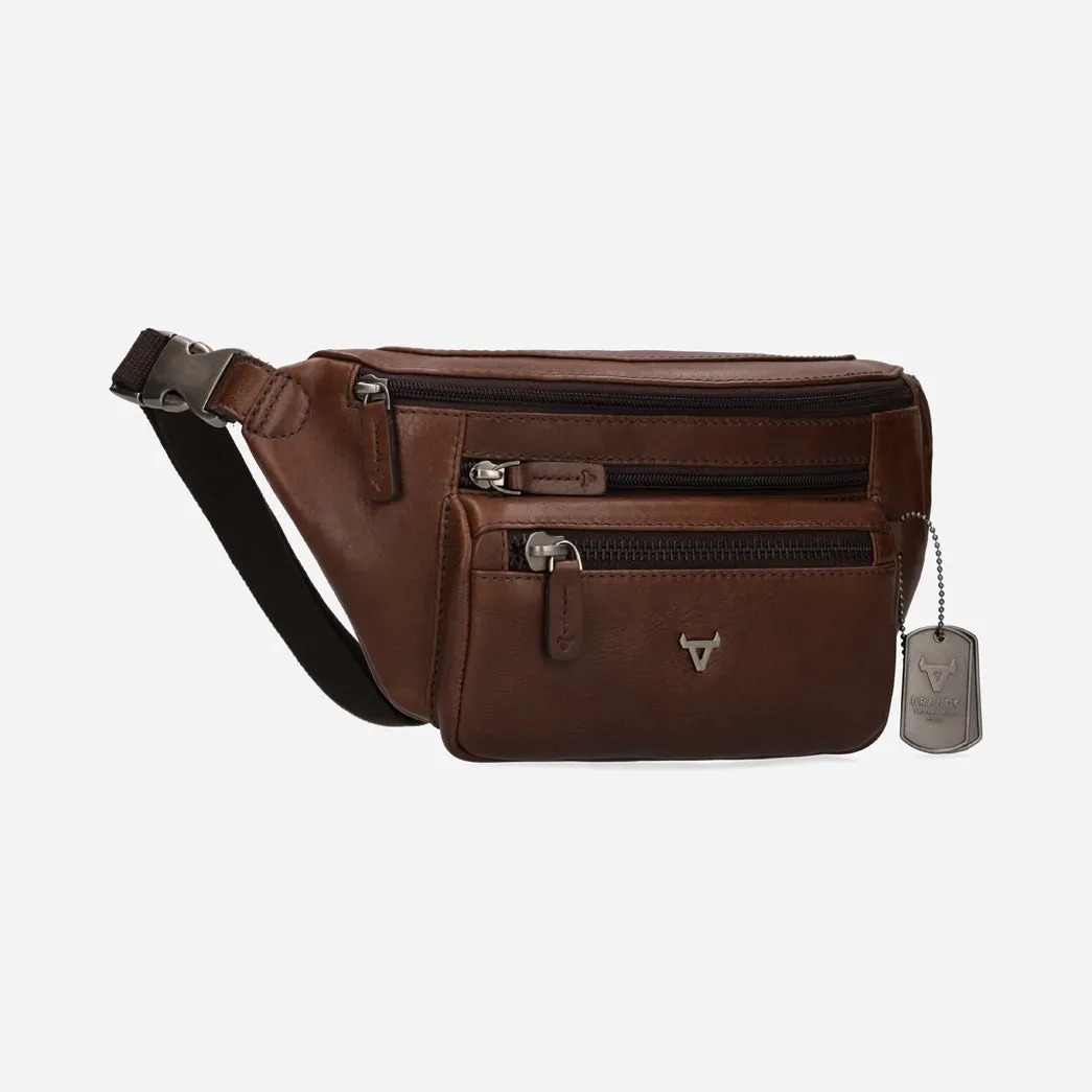 Brosnan Waist Bag, Brown