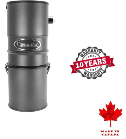 Canavac Ethos CV700 with SEBO Standard Central Vacuum Kit with ET-1F2 12" Power Head Designed for Hard Floors and Low-High Pile Carpeting (30Ft, 35Ft Hose)