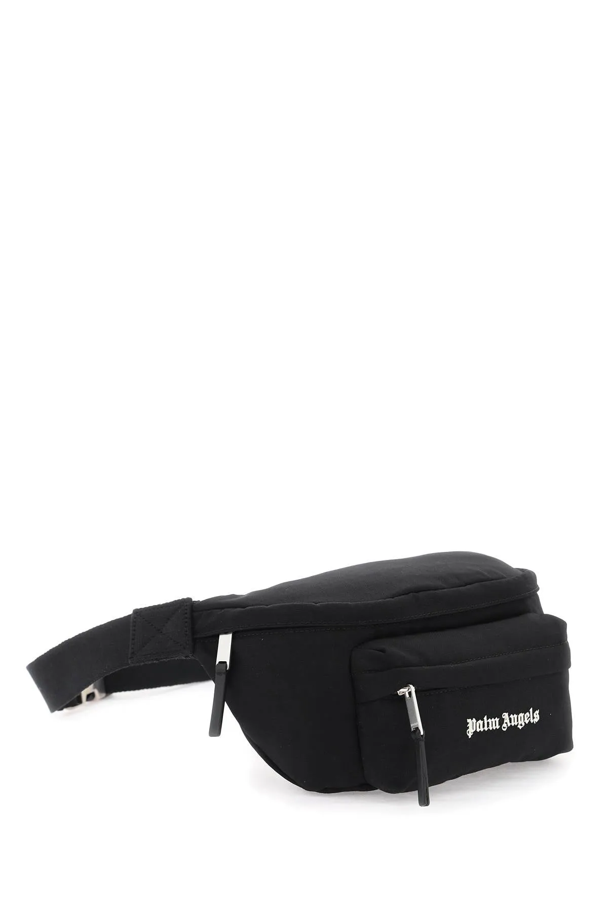 canvas waist bag with embroidered logo.
