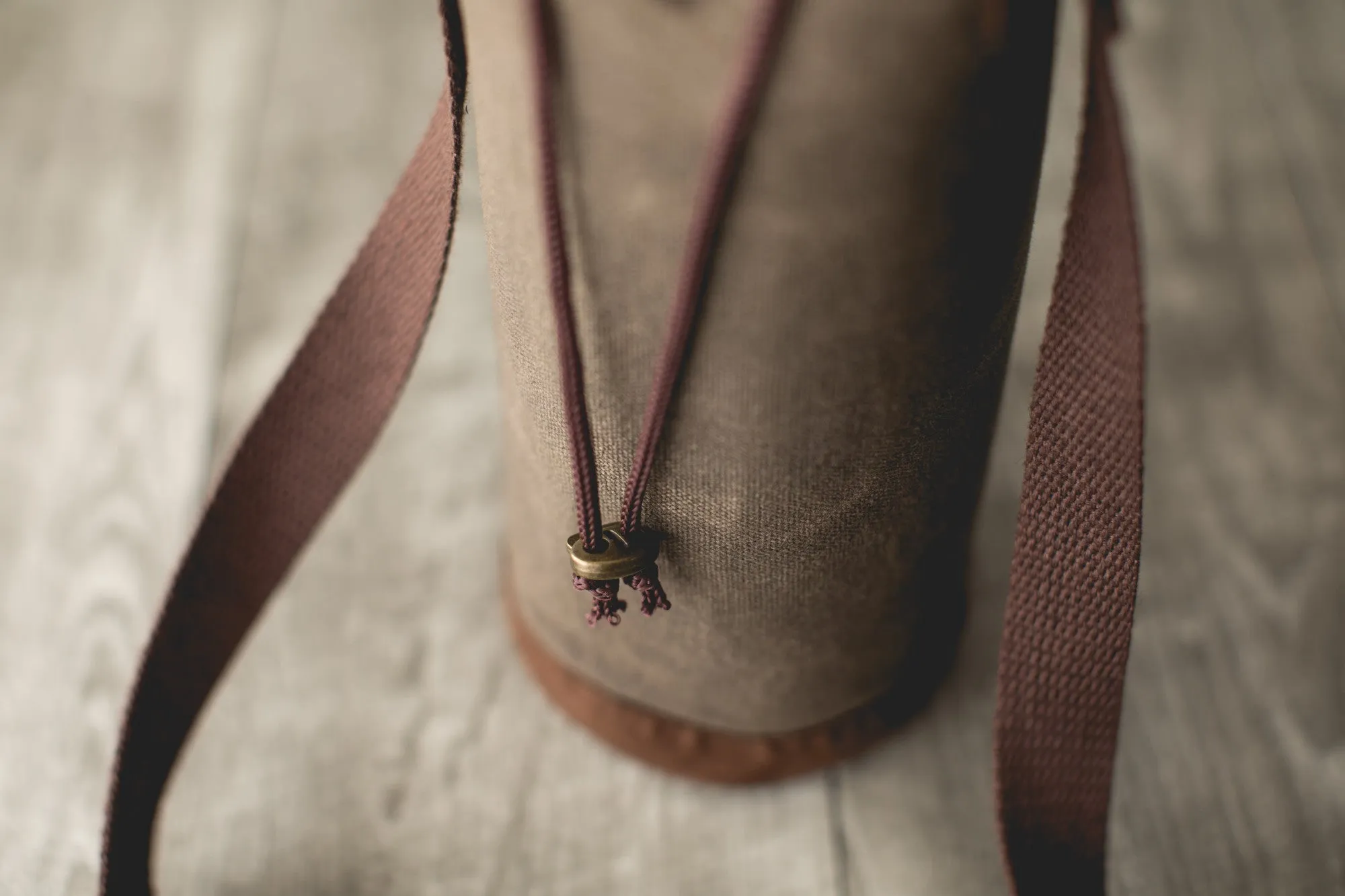 Chicago Bears - Waxed Canvas Wine Tote