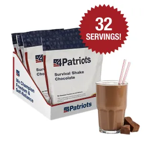 Chocolate Shake Emergency Survival Drink Case Pack