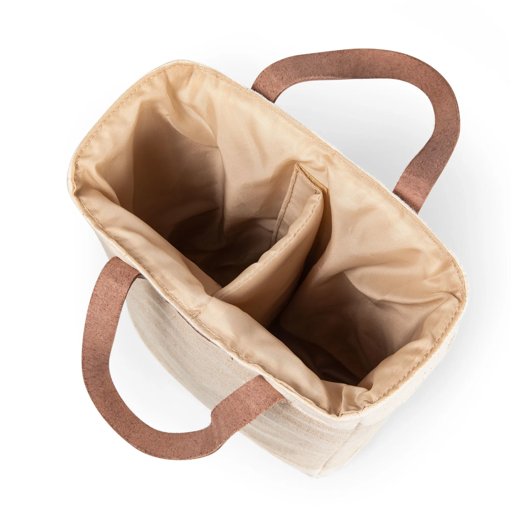 Columbus Blue Jackets - Pinot Jute 2 Bottle Insulated Wine Bag