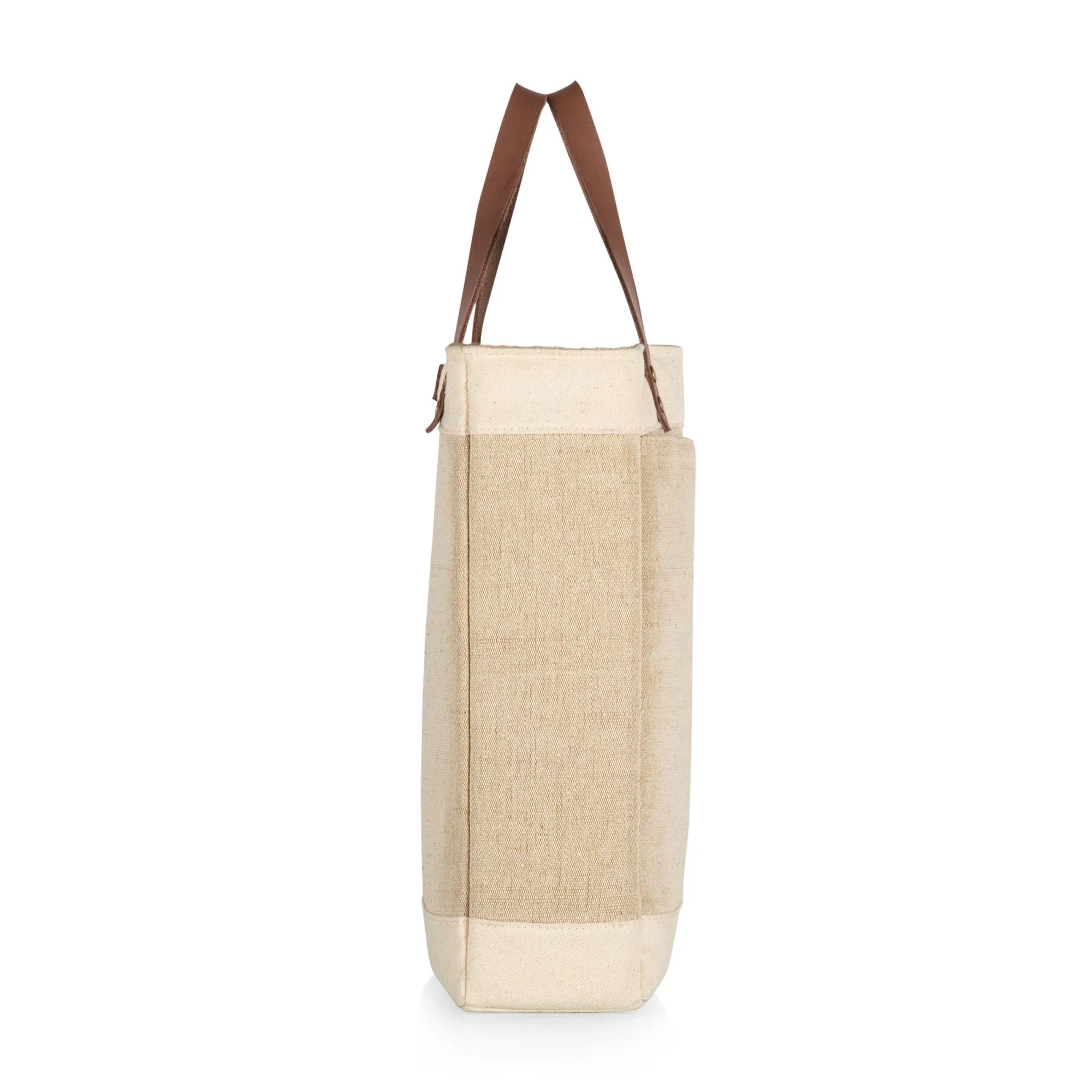 Columbus Blue Jackets - Pinot Jute 2 Bottle Insulated Wine Bag