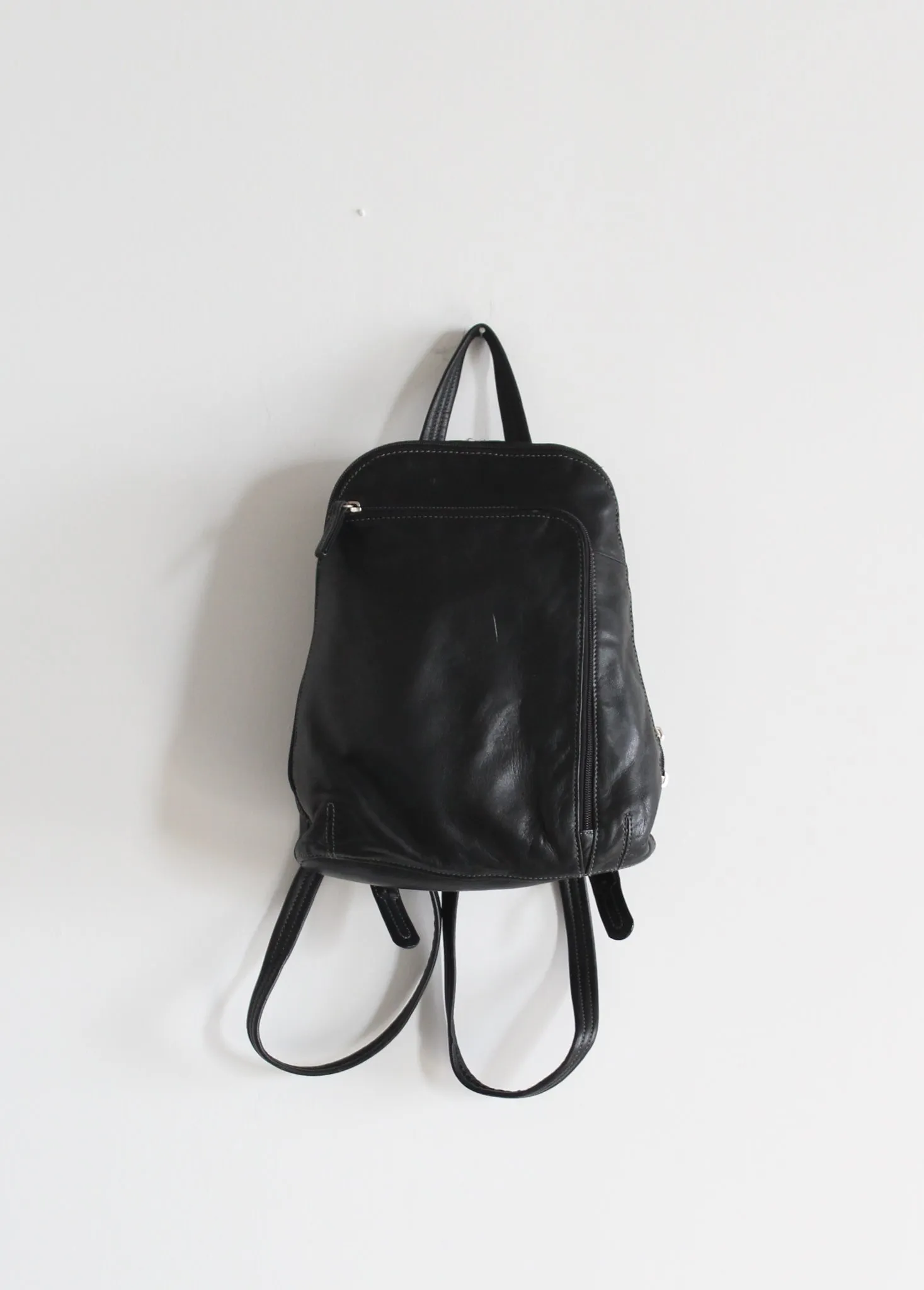 eclipse leather backpack