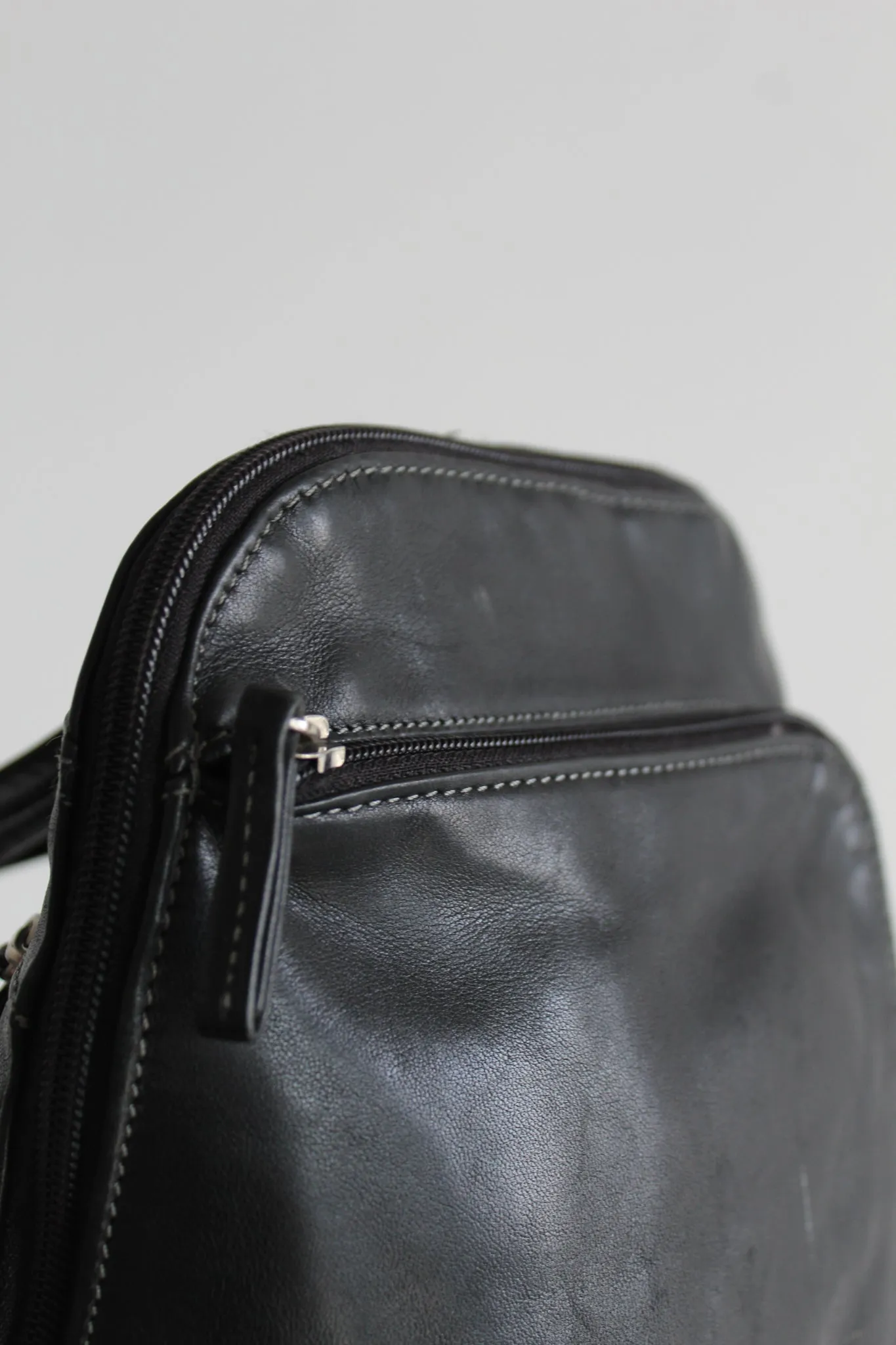 eclipse leather backpack