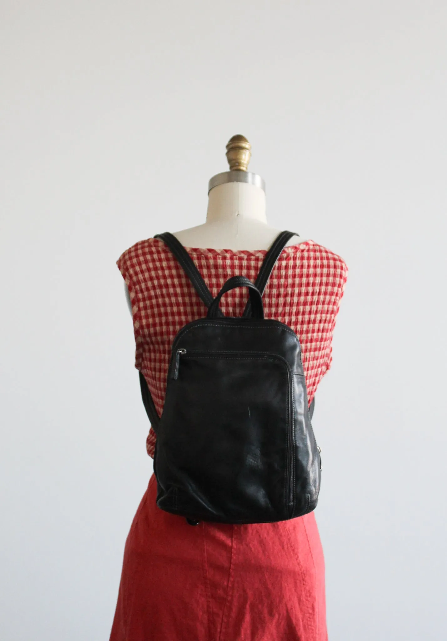 eclipse leather backpack