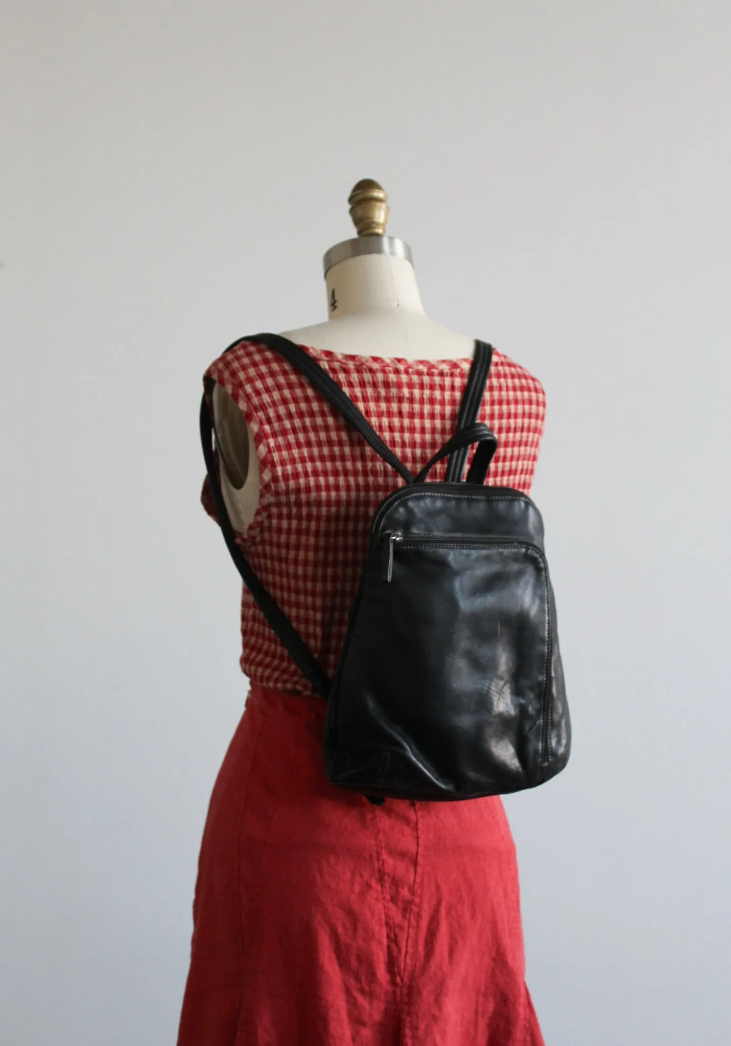 eclipse leather backpack