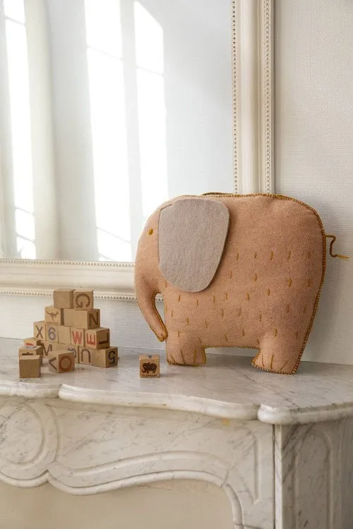 Elephant Pasu Cushion by Muskhane