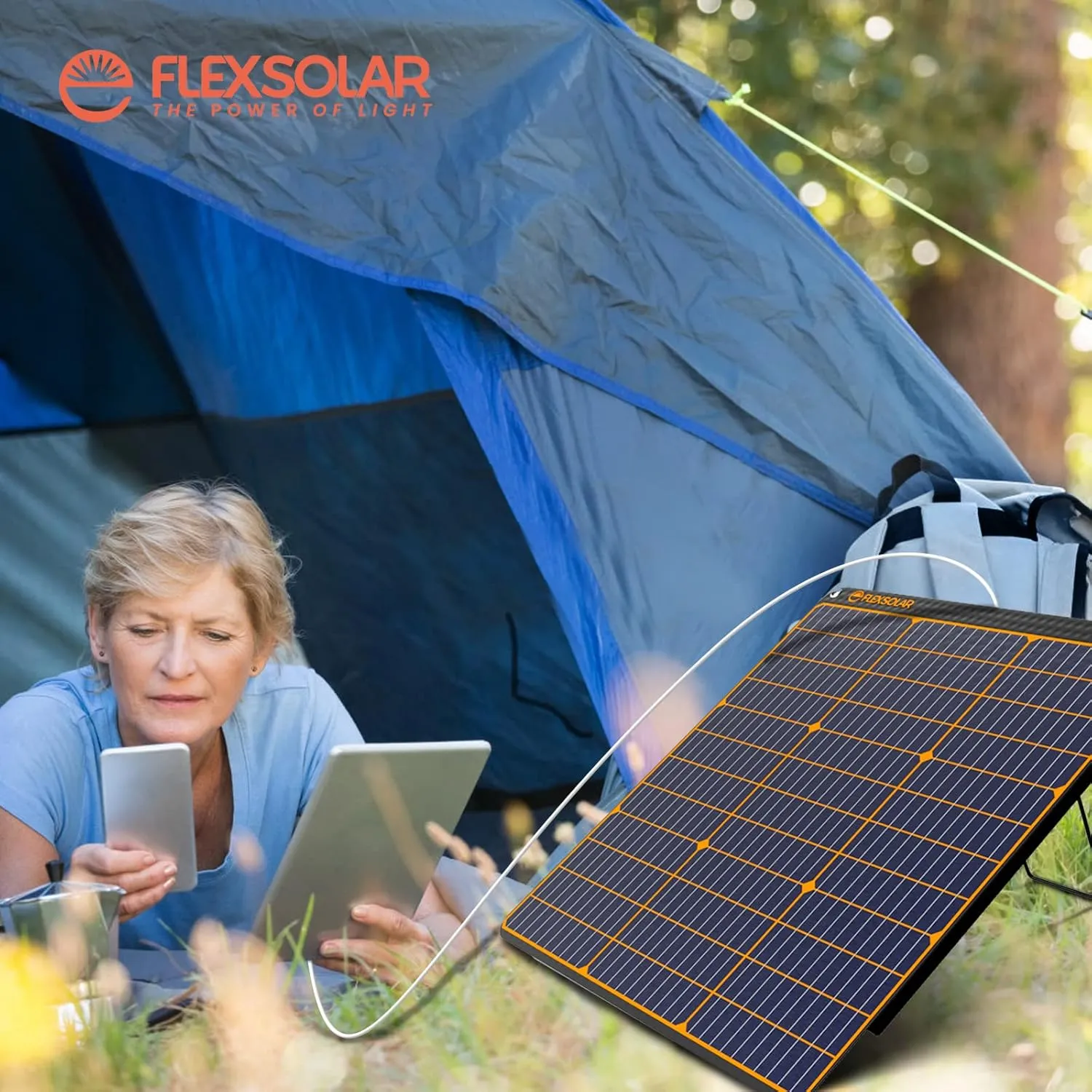 FlexSolar® A60 Portable Solar Panel Charger | 60W