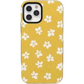 Flower My World | Yellow Floral Case