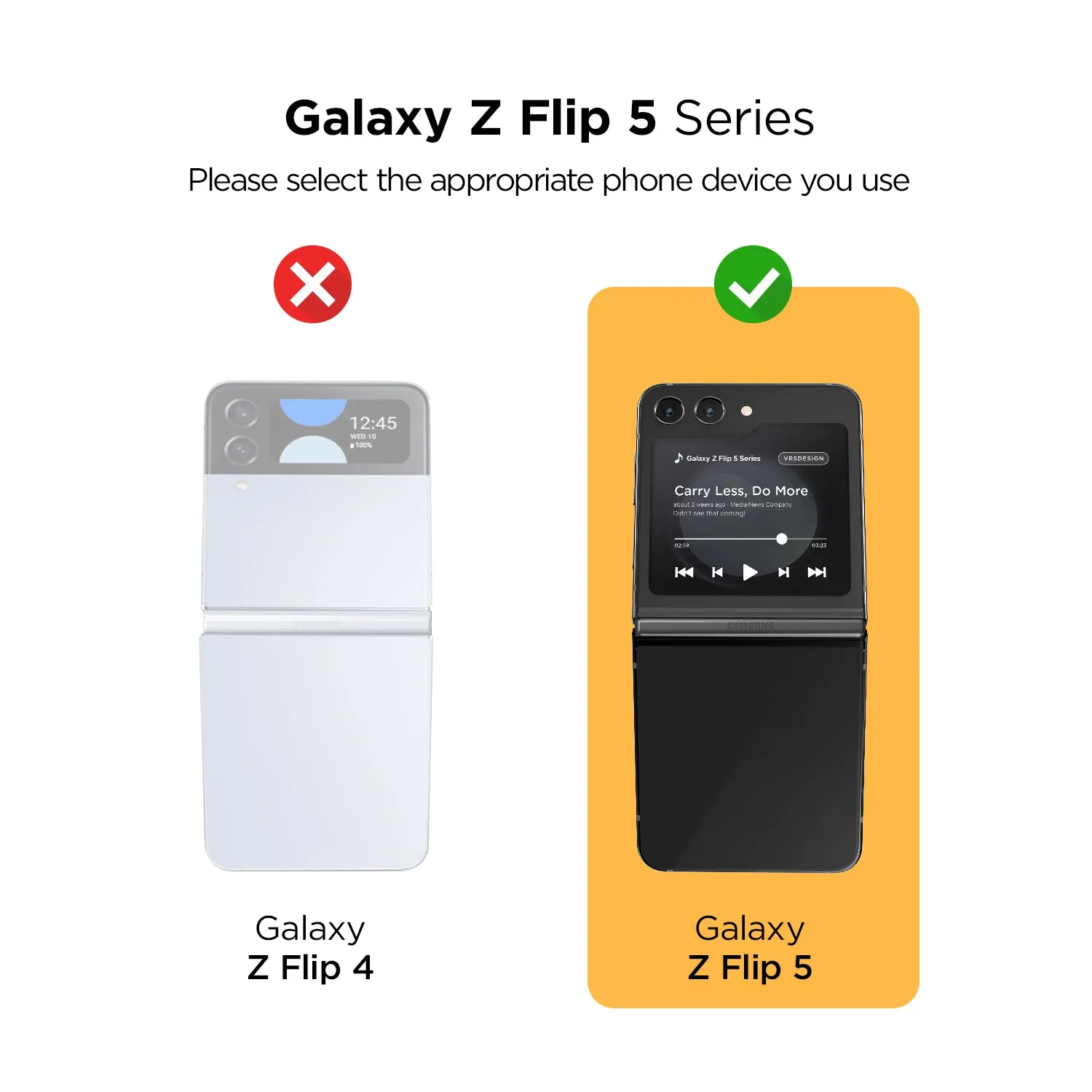 Galaxy Z Flip 5 Case Terra Guard Modern