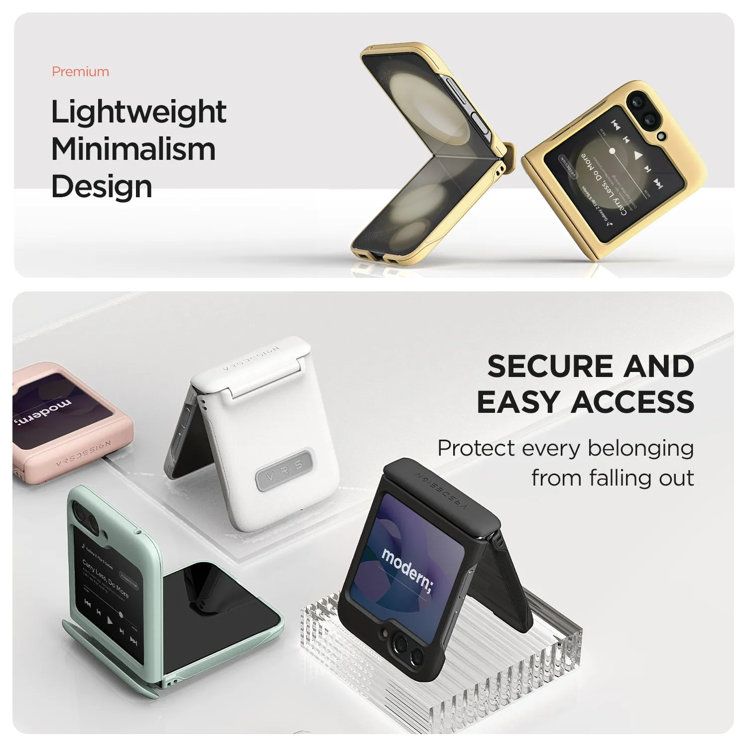 Galaxy Z Flip 5 Case Terra Guard Modern