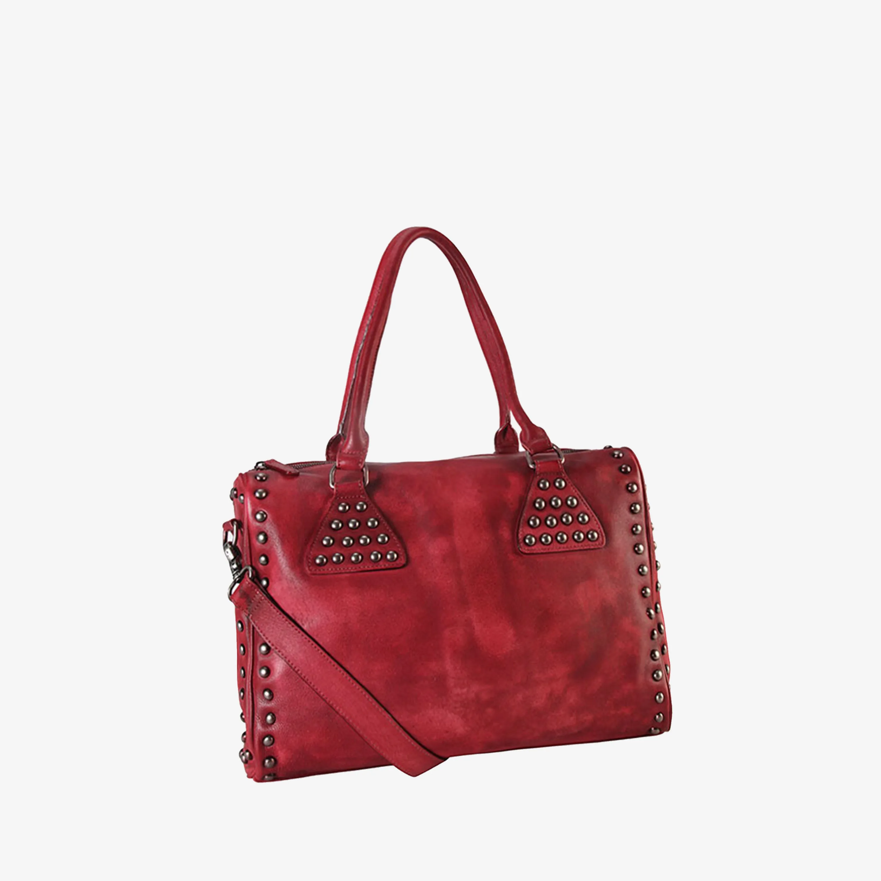 Genuine Leather Large Tote Handbag