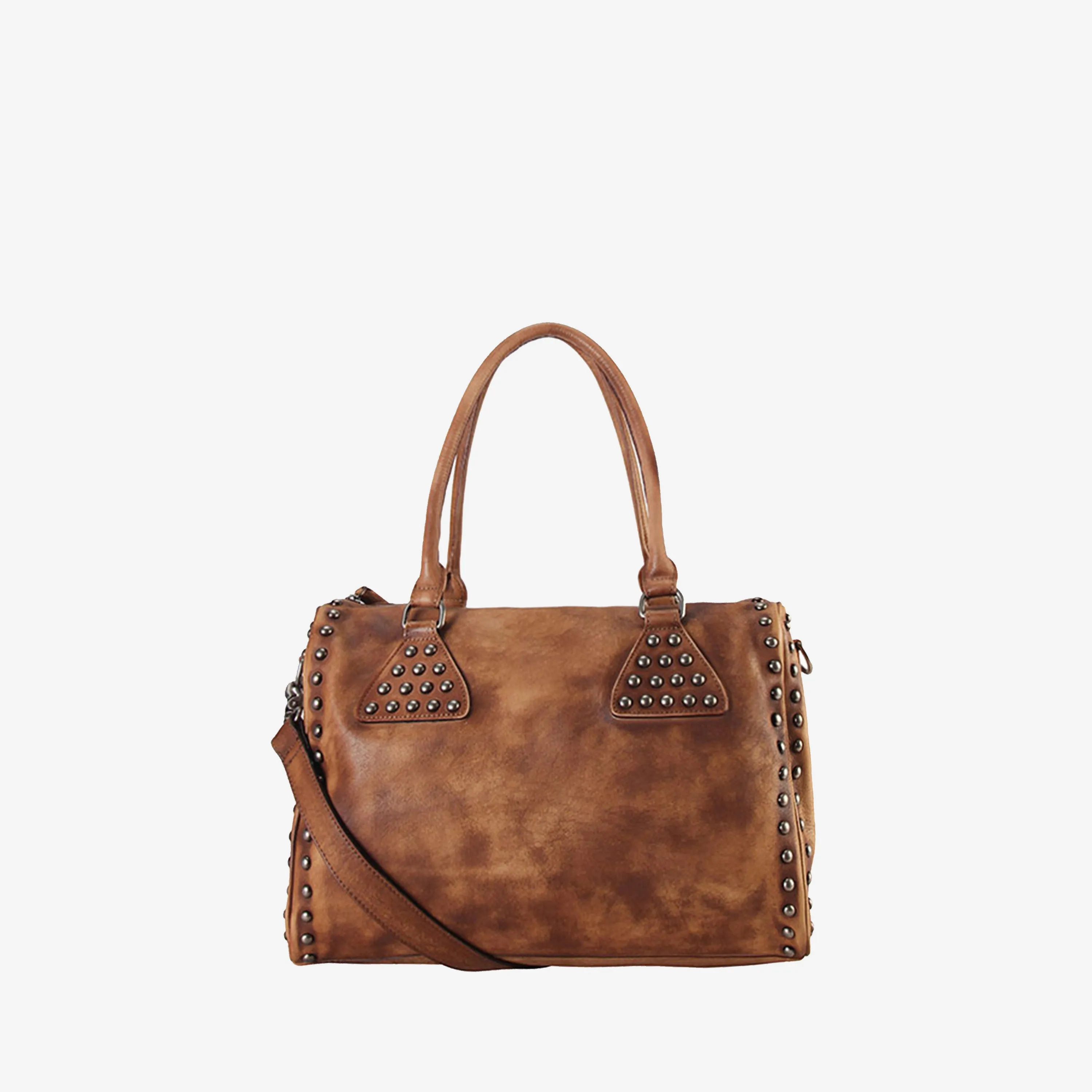 Genuine Leather Large Tote Handbag