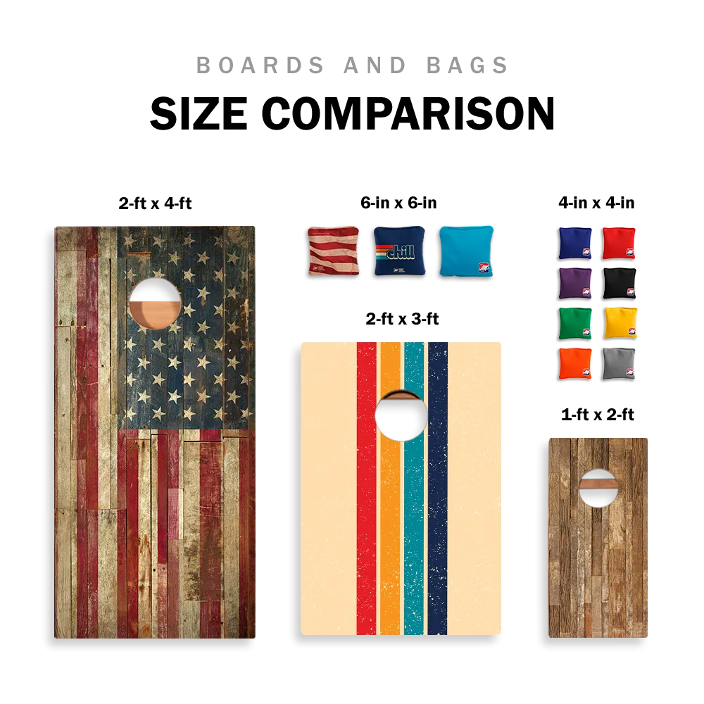 Gone Fishin Sign Star Cornhole Boards