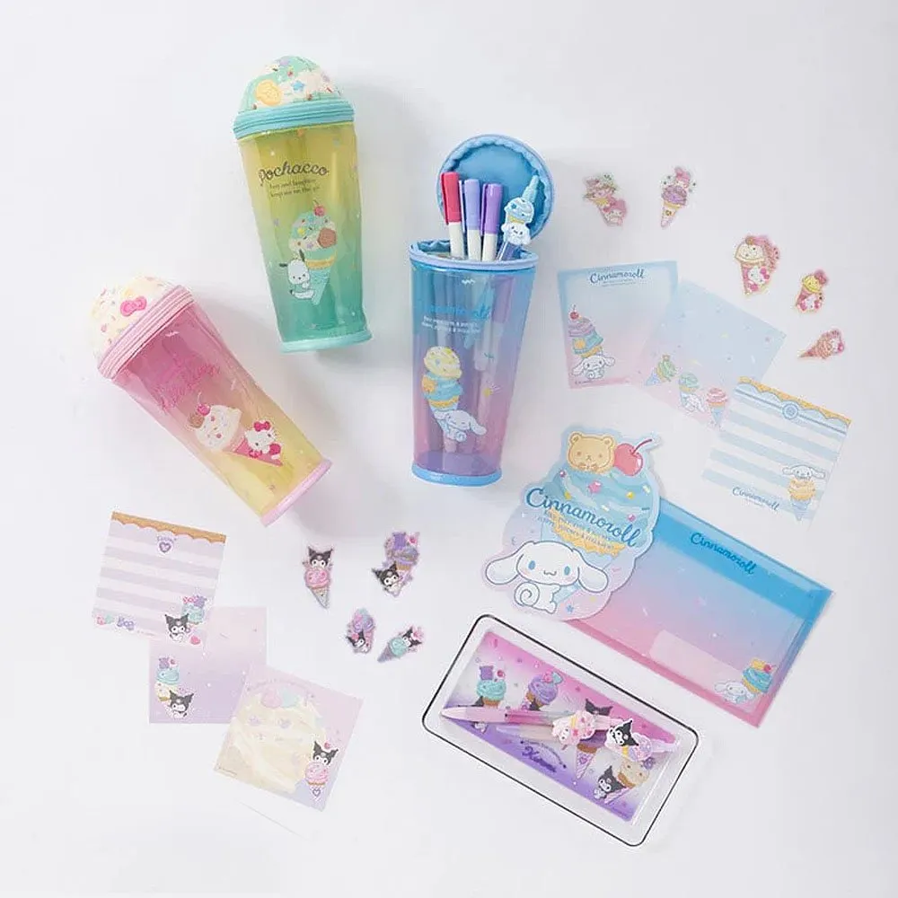 Hello Kitty Pencil Pouch :Ice Cream Party