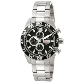 Invicta Men's Specialty Chronograph Analog Quartz Stainless Steel Watch 1012