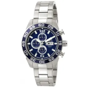 Invicta Men's Specialty Chronograph Analog Quartz Stainless Steel Watch 1013