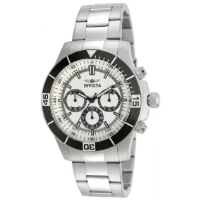 Invicta Men's Specialty Chronograph Analog Quartz Stainless Steel Watch 12841