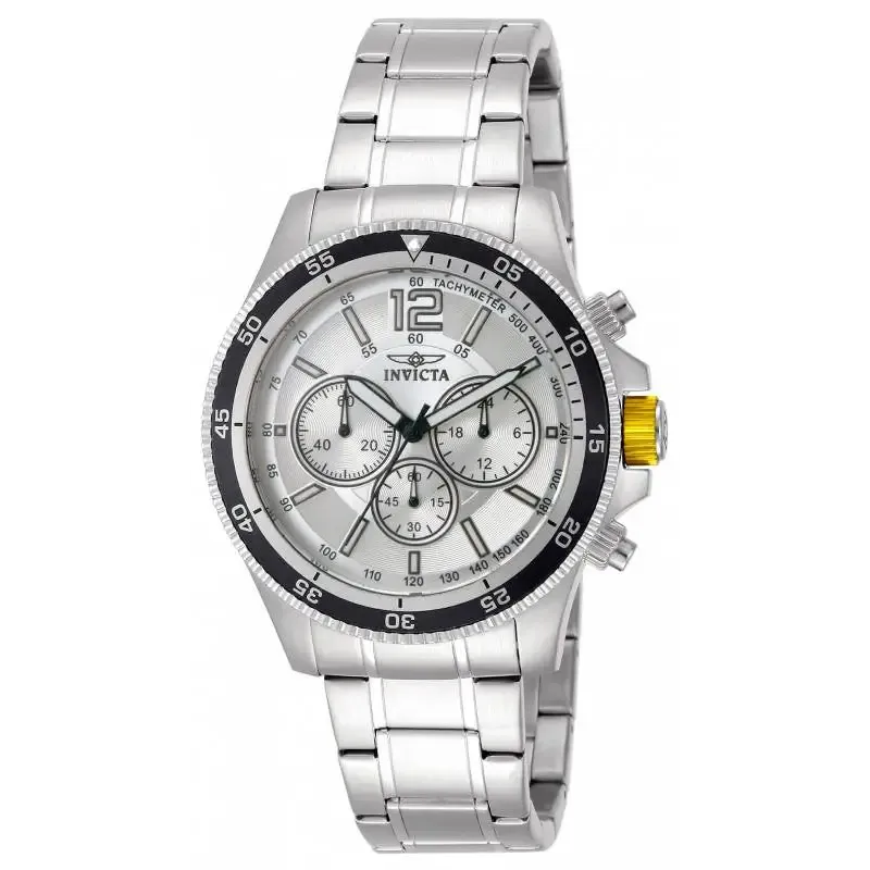 Invicta Men's Specialty Chronograph Analog Quartz Stainless Steel Watch 13975