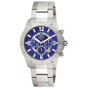 Invicta Men's Specialty Chronograph Analog Quartz Stainless Steel Watch 1421