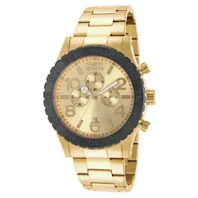 Invicta Men's Specialty Chronograph Gold Plated Stainless Steel Watch 15160