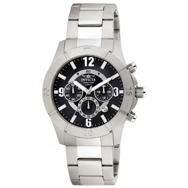 Invicta Men's Specialty Chronograph Quartz Stainless Steel Watch 1420