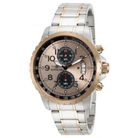 Invicta Men's Specialty Chronograph Quartz Two Toned Stainless Steel Watch 13784