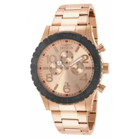 Invicta Men's Specialty Chronograph Rose Gold Plated Stainless Steel Watch 15161