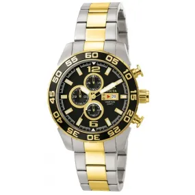 Invicta Men's Specialty Chronograph Two Toned Stainless Steel Watch 1015