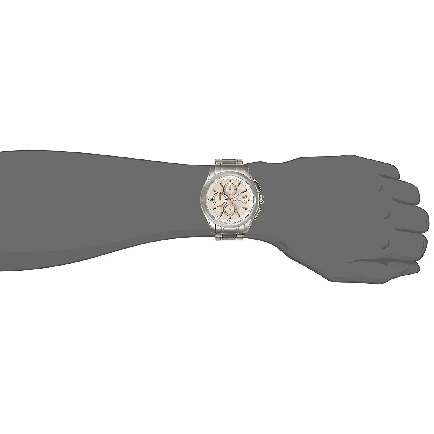 Invicta Men's Specialty Quartz Chronograph 100m Stainless Steel Watch 1481