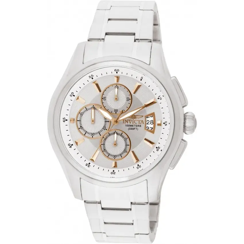 Invicta Men's Specialty Quartz Chronograph 100m Stainless Steel Watch 1481