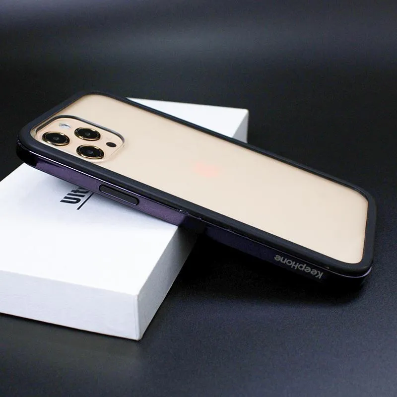iPhone 12 Pro Max Luxury Square Metal Frame case