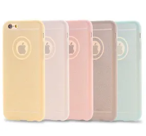 iPhone 6s 6 case Ultra Slim Shining Rubber Protective Back Cover