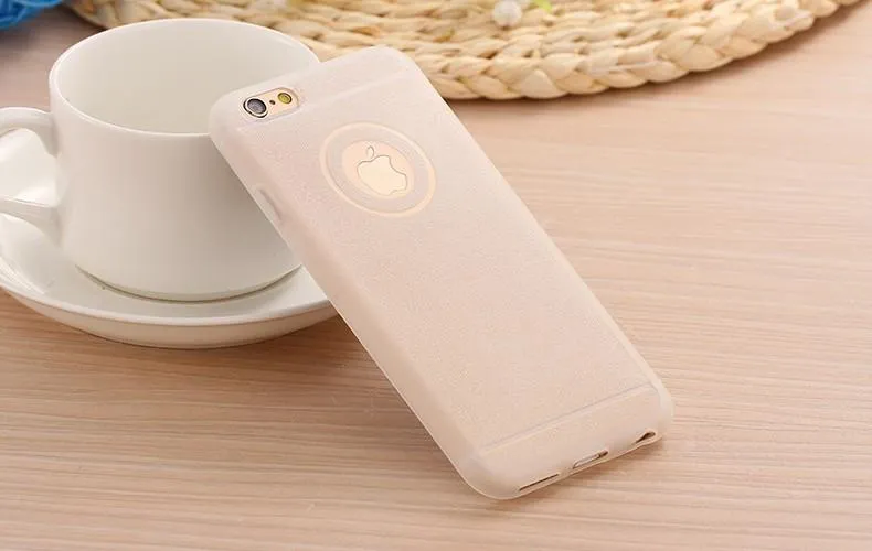 iPhone 6s 6 case Ultra Slim Shining Rubber Protective Back Cover